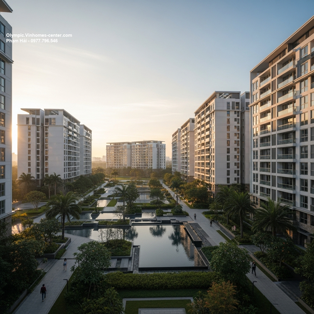 Tổng quan Vinhomes Olympic - hình ảnh minh họa dự án