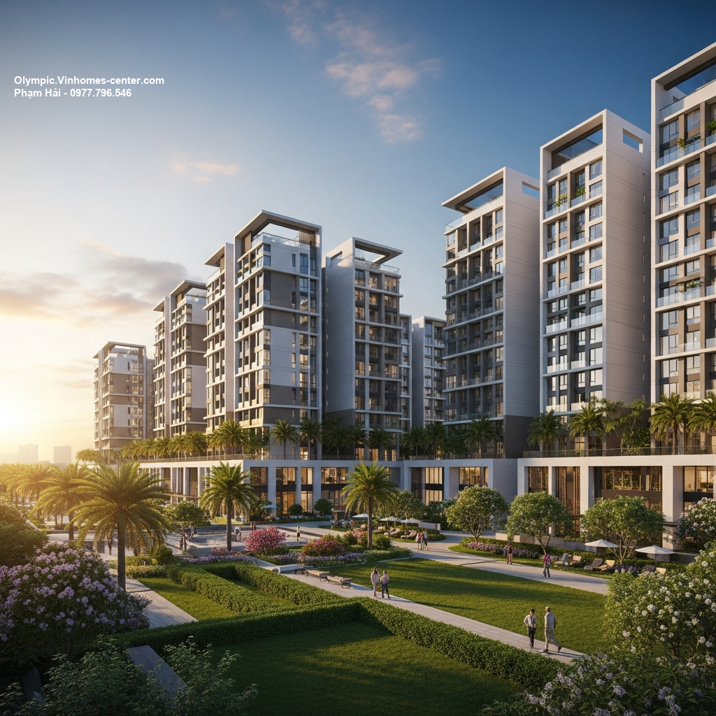 Đô thị thể thao vs đô thị sinh thái - hình ảnh minh họa dự án