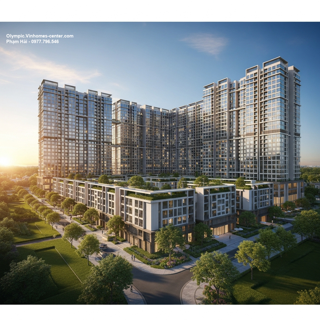 Cộng đồng cư dân Vinhomes Olympic - hình ảnh minh họa dự án