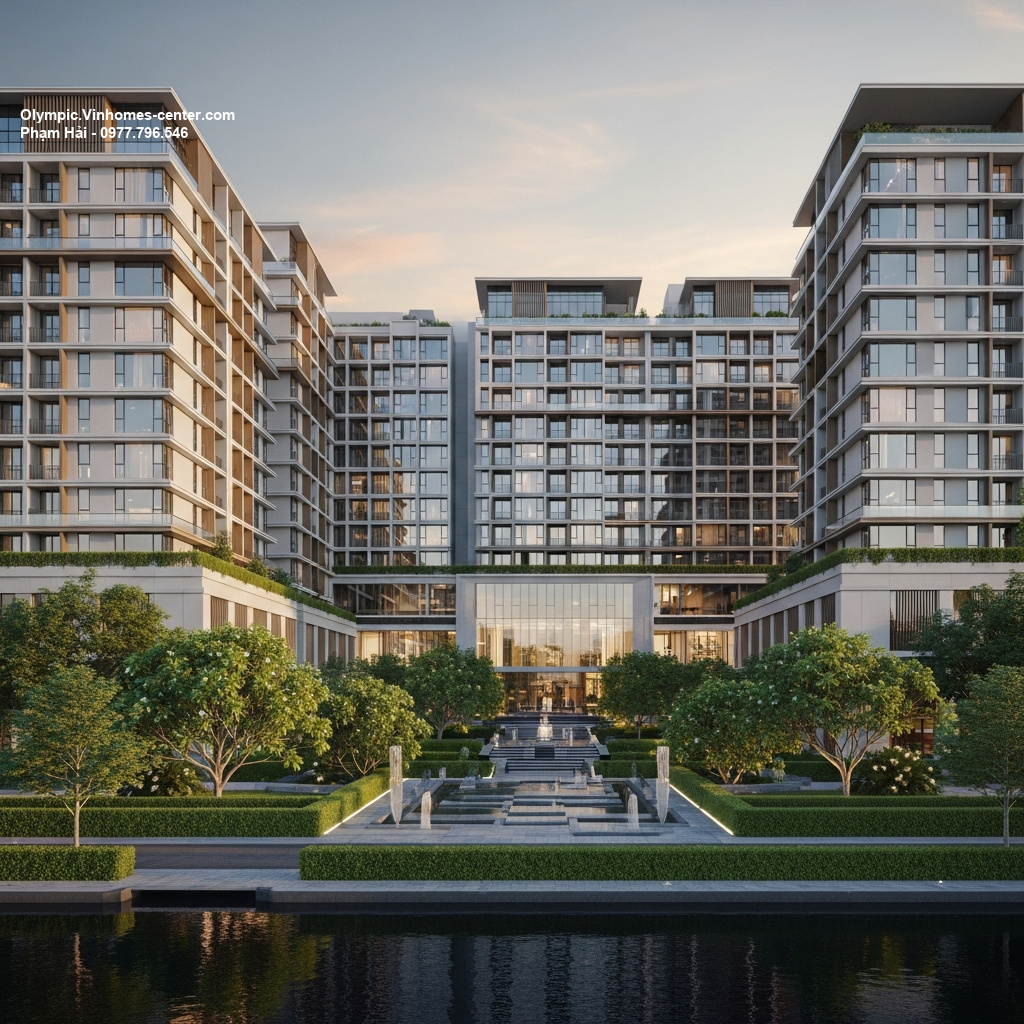 Dự án Vinhomes Olympic có sổ đỏ không - hình ảnh minh họa dự án