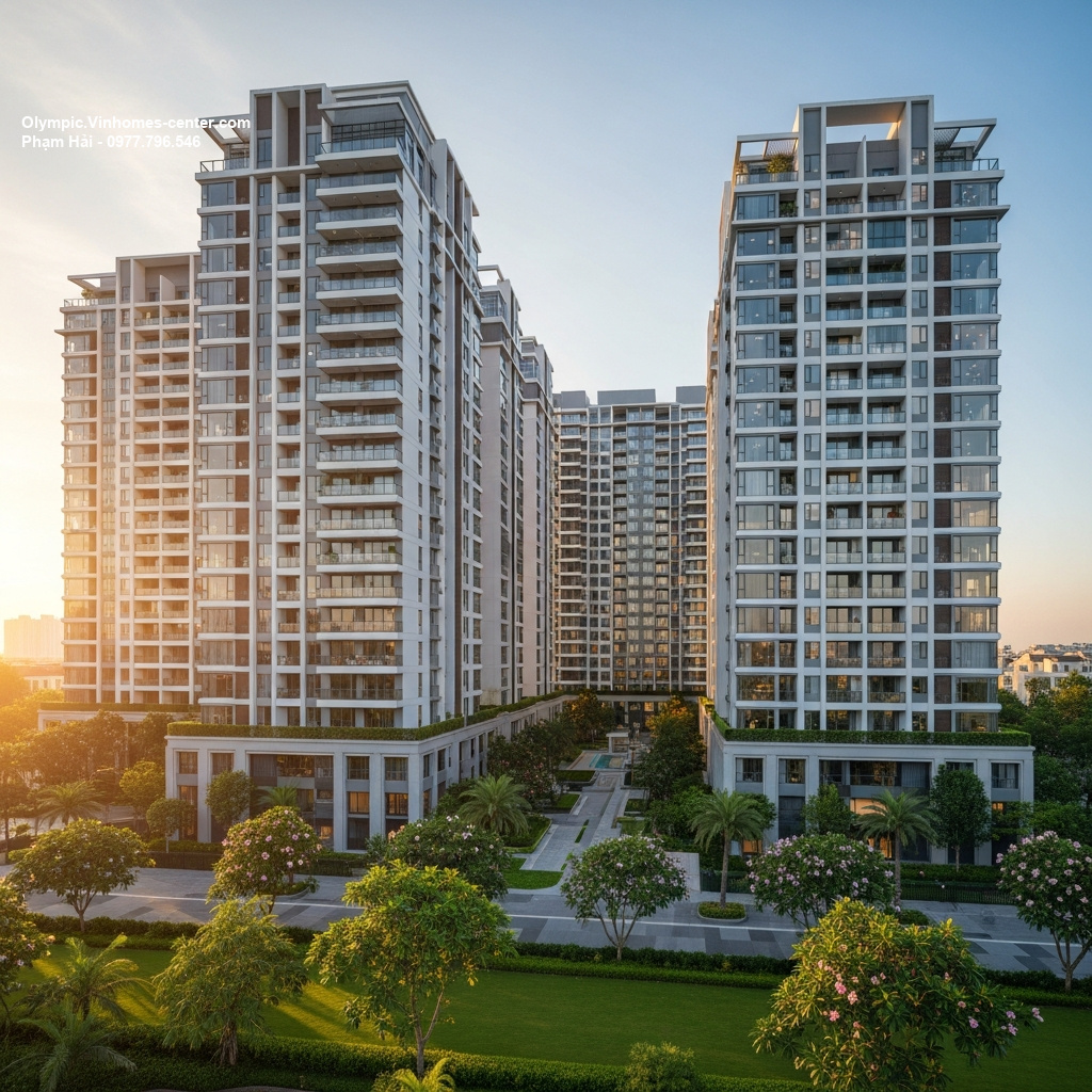 Giá thuê Vinhomes Olympic - hình ảnh minh họa dự án