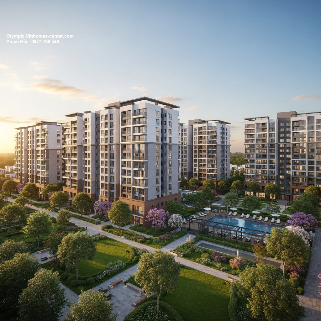 Giấy tờ quy hoạch Vinhomes Olympic - hình ảnh minh họa dự án