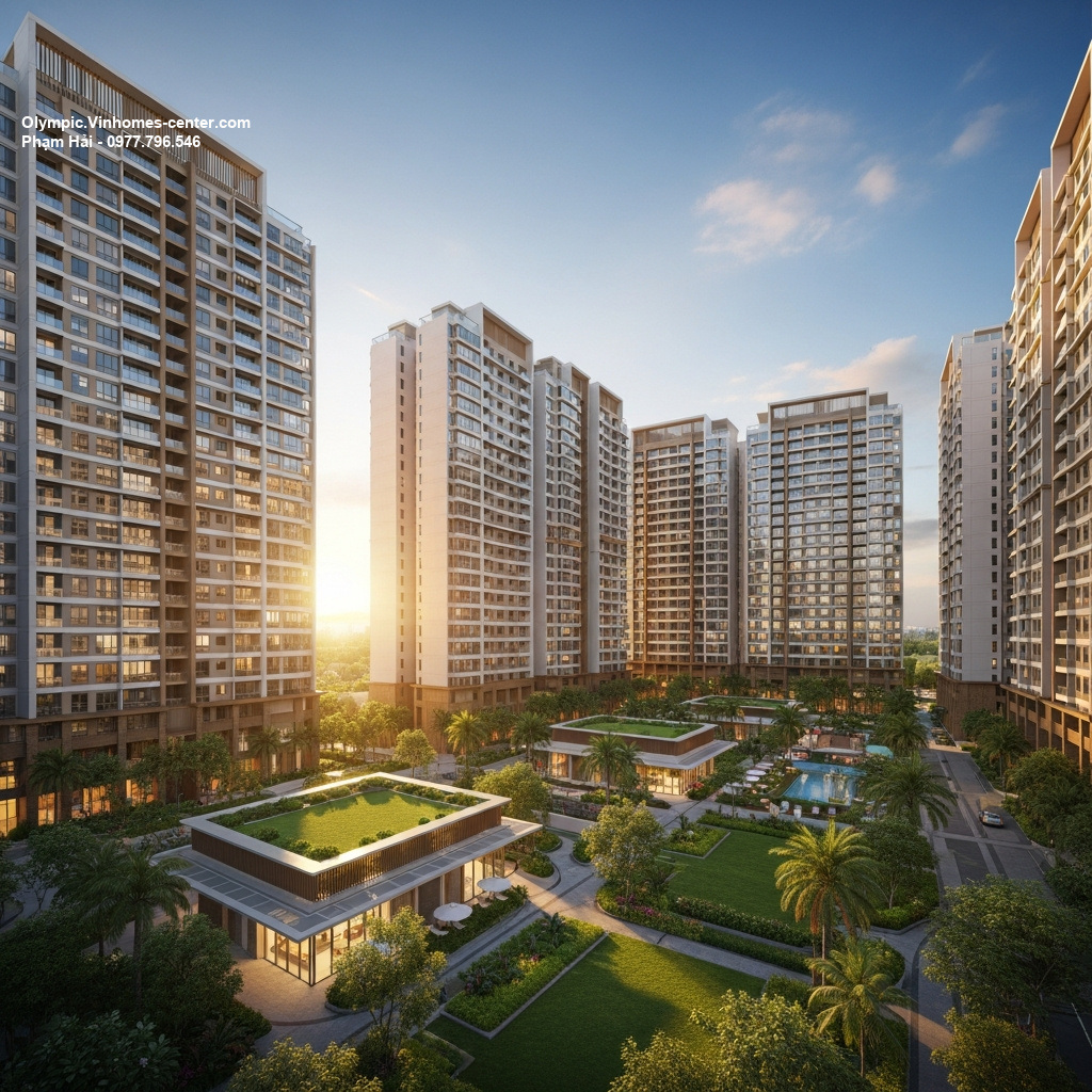 Hệ sinh thái Vingroup tại Vinhomes Olympic - hình ảnh minh họa dự án
