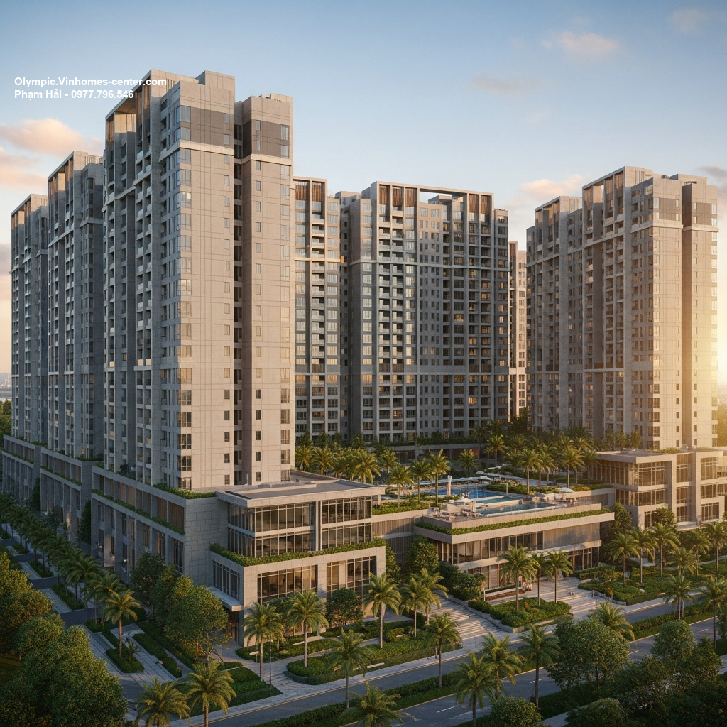 Lịch khởi công Vinhomes Olympic - hình ảnh minh họa dự án