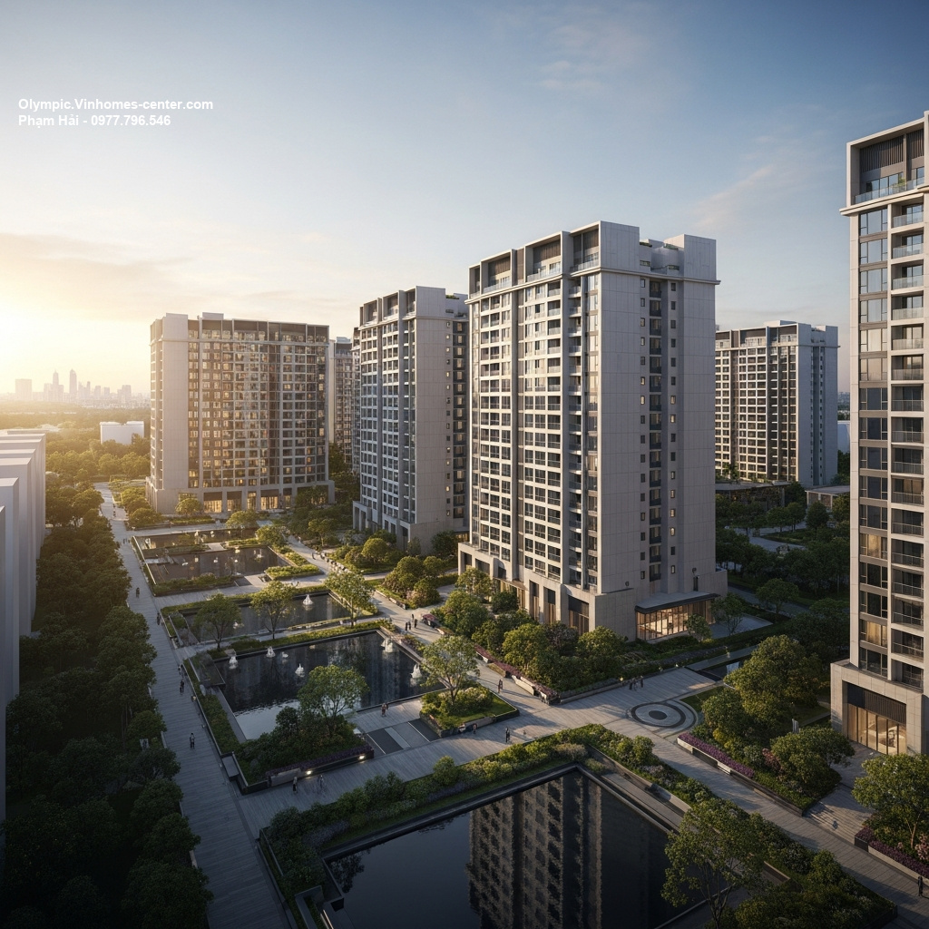 Liên kết giao thông Vinhomes Olympic - hình ảnh minh họa dự án