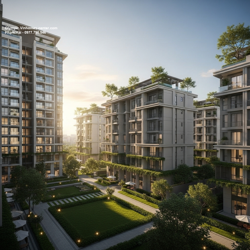 Uy tín chủ đầu tư Vingroup Vinhomes Olympic - hình ảnh minh họa dự án