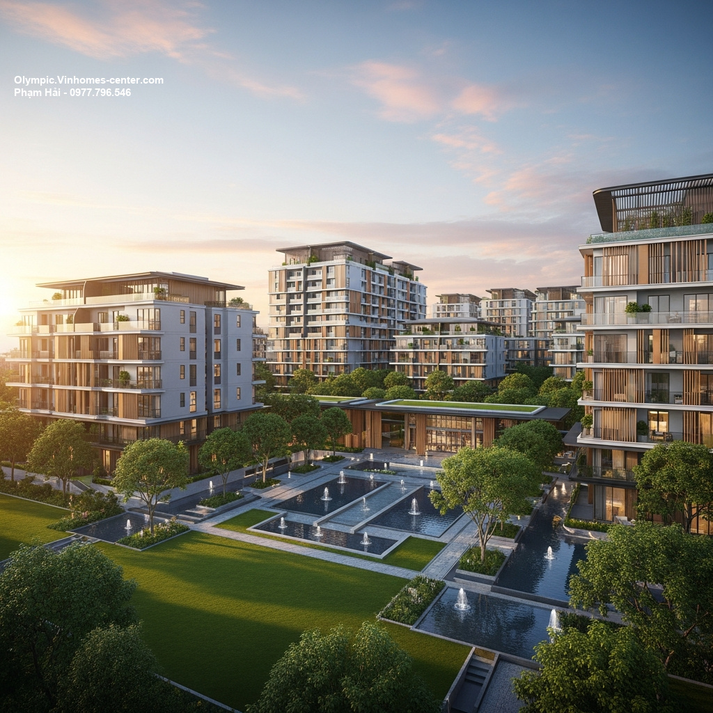 Vành đai 4 qua Vinhomes Olympic - hình ảnh minh họa dự án