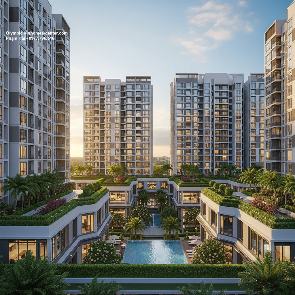 Vị trí cửa ngõ Nam Hà Nội Vinhomes Olympic - hình ảnh minh họa dự án