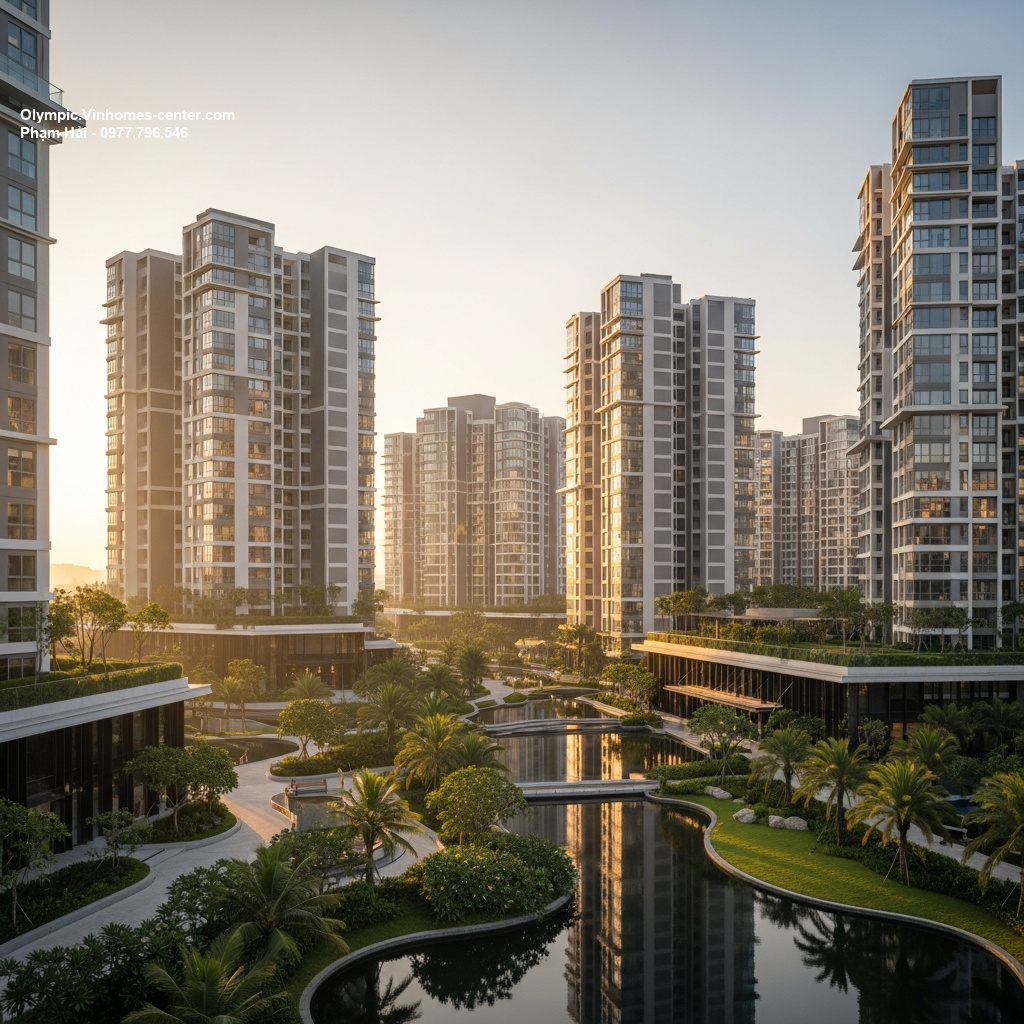 Vinhomes Olympic nằm ở đâu - hình ảnh minh họa dự án